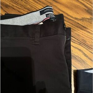 Two pair men’s Tommy Hilfiger pants. Both dry cleaned and worn once.